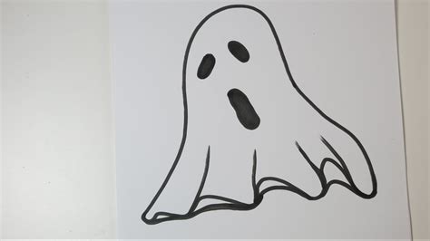 In that same room there was also a laughing baby, i'll draw that later. How to Draw a Ghost. Easy Drawing Ideas for Halloween ...