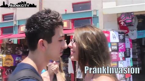 Kissing Prank GONE WILD PrankInvasion Kissing Game Dailymotion Video