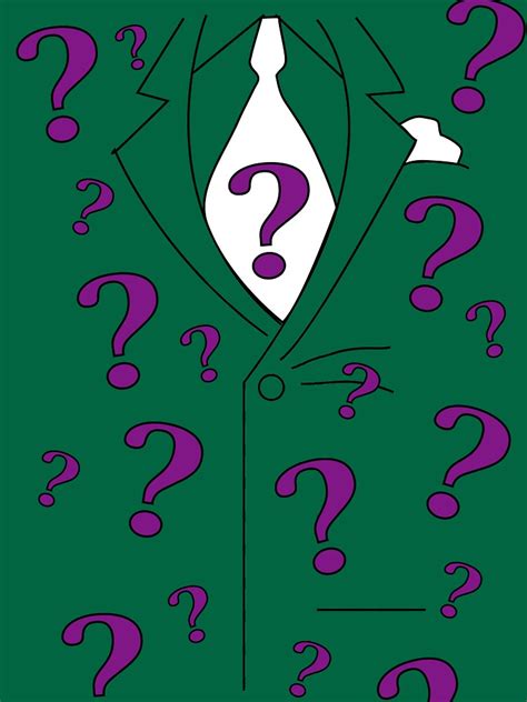 Question Mark Riddle Graphic Purple Pattern T Shirt For Sale By