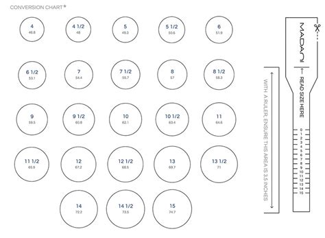 Free Ring Size Guide Printable Printable Templates