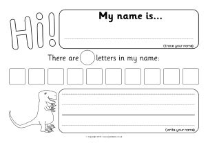 I made a page for each of my kids, but also did a few with family names on them because my son wanted to learn to write them. Name Writing Practise Teaching Resources & Printables ...
