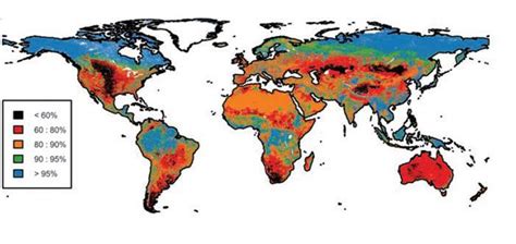 Global Map Of Biodiversity Intactness Global Map Reveals Unsafe