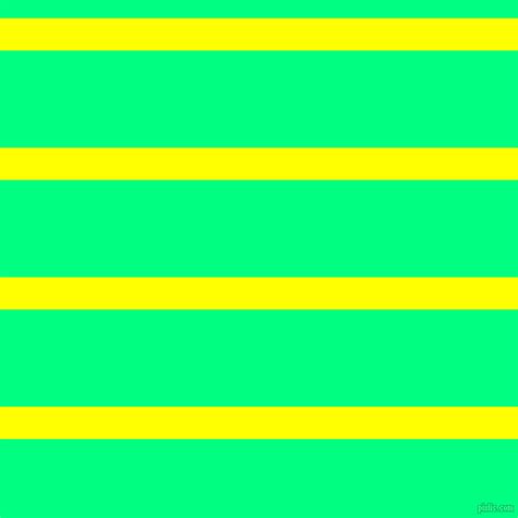 Yellow And Spring Green Horizontal Lines And Stripes Seamless Tileable