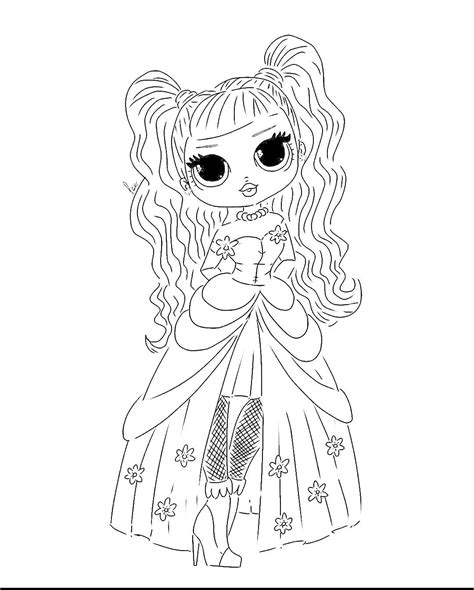 Лол раскраска шаблон Lol кукла Cute Coloring Pages Princess Coloring