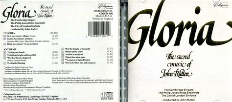 Buy Gloria Sacred Music Of John Rutter Online At Low Prices In India