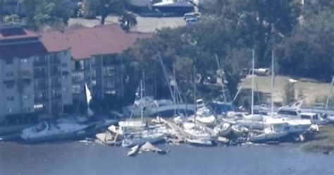 See Storm Damage In Hilton Head From Hurricane Matthew