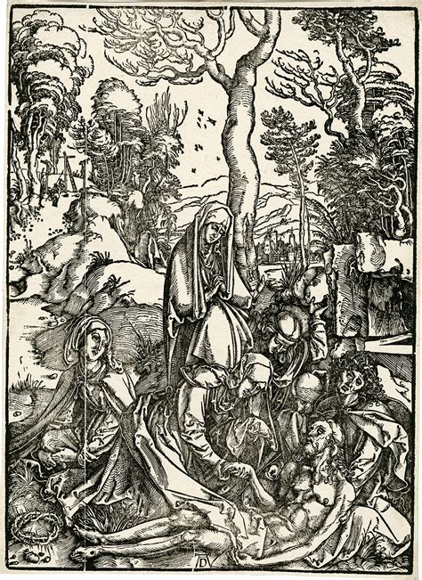 Albrecht Dürer The Lamentation The Large Passion C1498 99 Woodcut S