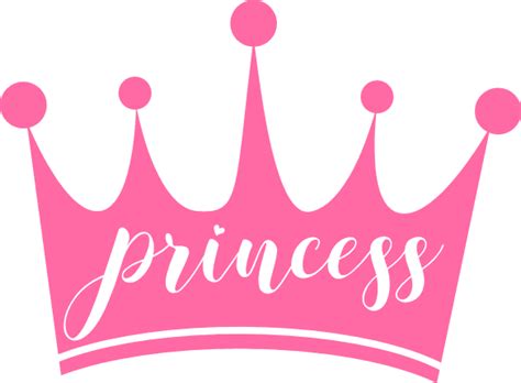 Princess Crown Baby Girl Free Svg File For Members Svg Heart