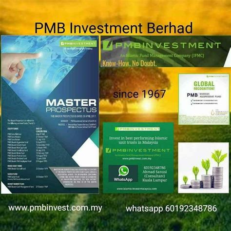 Best islamic unit trusts investment in malaysia. #PMBInvestment #UnitAmanahIslam #IslamicUnitTrust # ...