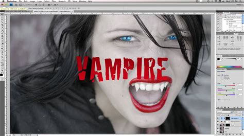 Vampire Photoshop Tutorial Pt YouTube