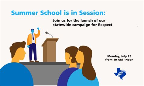 Texas Aft Summer School Is In Session Join Us For The Launch Of Our