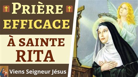 Prière à sainte Rita Prière Puissante et Efficace à sainte Rita pour