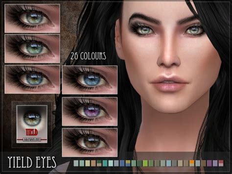 The Sims Resource Yield Eyes By Remussirion Sims 4 Downloads