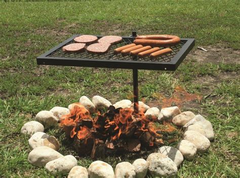 Cowboy Fire Pit Grill For Camping Outdoor Cooking Grills Outdoor