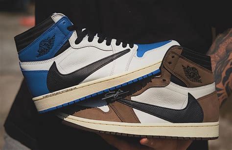 A Detailed Look At The Travis Scott X Fragment X Air Jordan 1 Sneaker