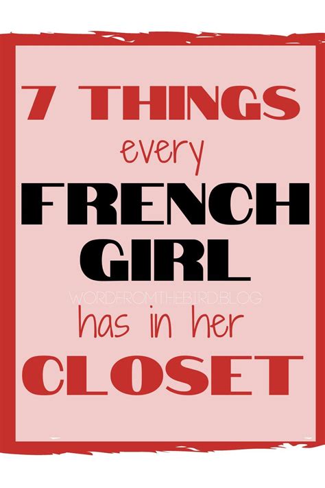 7 Ways To Get The French Girl Look Word From The Bird French Girl French Girl Fall Style