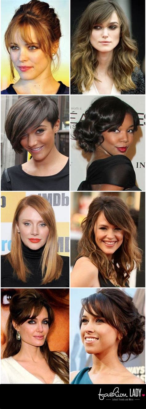 Hairstyles For Short Forehead 20 Best Of Brunette Feathered Bob