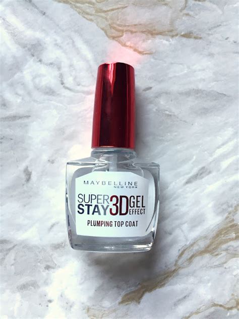 Maybelline Superstay 3d Gel Effect Plumping Top Coat Mammaful Zo