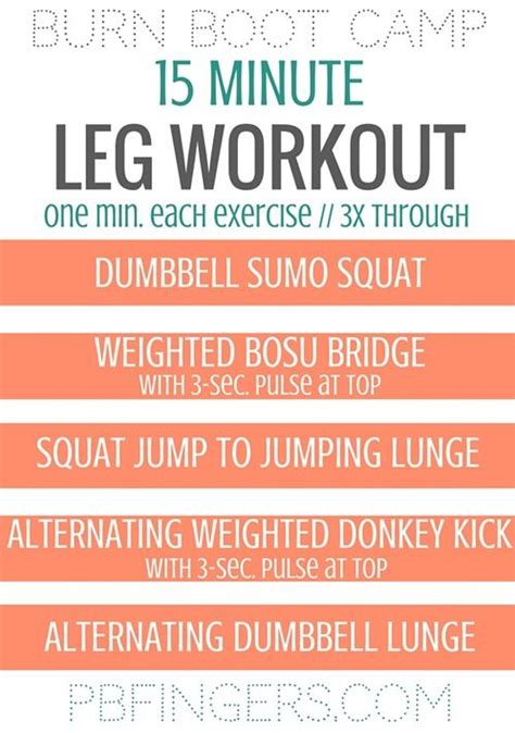 A Minute Leg Workout That Will Challenge You And Engage Your Glutes Hamstrings And Quads