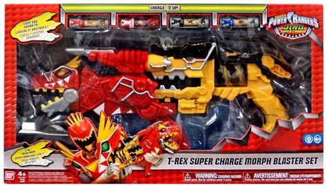 Power Rangers Dino Super Charge T Rex Super Charge Morph Blaster Set