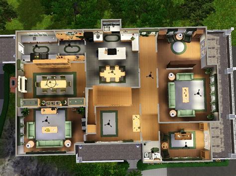 We took this image from the net that we think would be one of the most representative images for sims 3 … Mod The Sims - 3 Bedroom Craftsman Cliffside Home