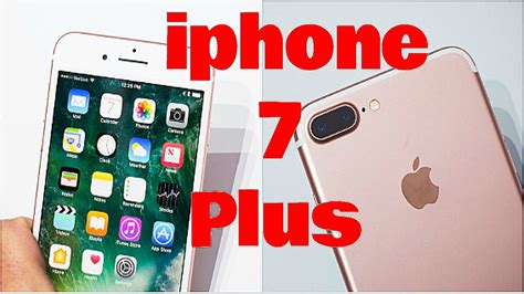 Apple Iphone 7 Plus Unboxing And Review Youtube