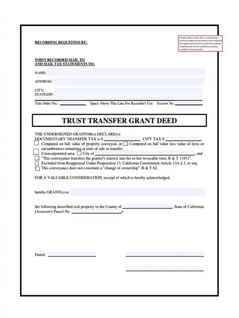 Trust Transfer Deed Sample Fill Out And Sign Printable Pdf Template Gambaran