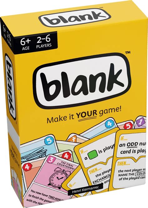 Blank Board Game At Mighty Ape Australia