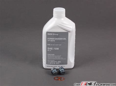 I'm changing all the drivetrain fluids for the first time. ECS News - BMW E83 X3 xDrive Transfer Case Service Kit