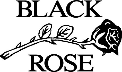 Black Roses Drawing Png Silhouette Drawing Of Black Rose Black Rose