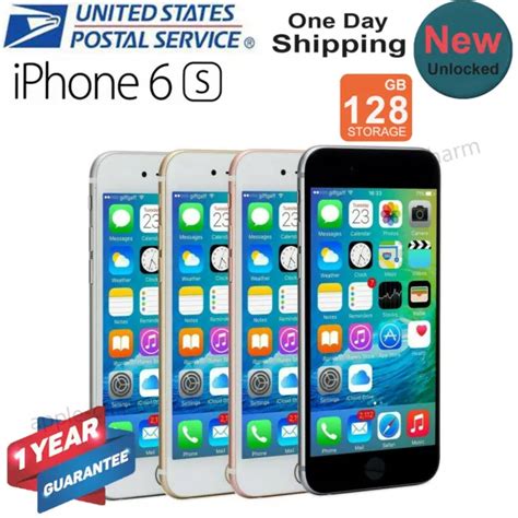 New Apple Iphone 6s 128gb Factory Unlocked Smartphone Gray Gold A1688