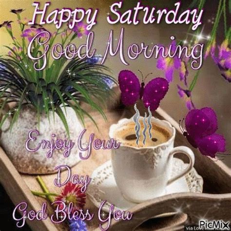 Happy Saturday Good Morning Coffee Animation Pictures Photos And Images For Facebook Tumblr
