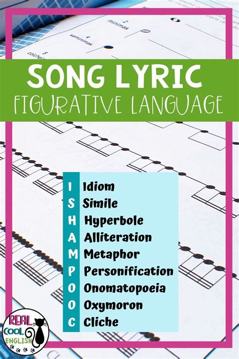 Hopefully this video helps you understand figurative language that you might not be familiar with. Song Lyric Analysis for Figurative Language and Creative Writing Activity in 2020 | Creative ...