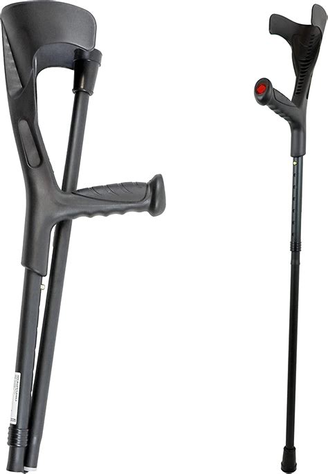 Pepe Folding Crutches For Travel X2 Unit Open Cuff Forearm Crutc