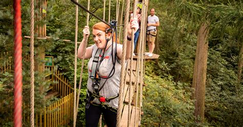 Go Ape Tree Top Challenge At Dalby Forest Forestry England