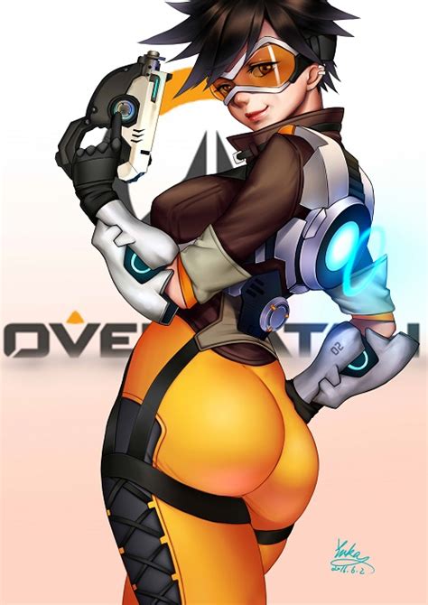 Tracer Overwatch Drawn By Yuanchuang Danbooru