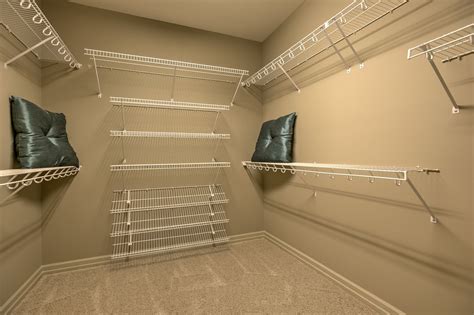 Large Walk In Closet With Shelving Wire Closet Shelving Closet