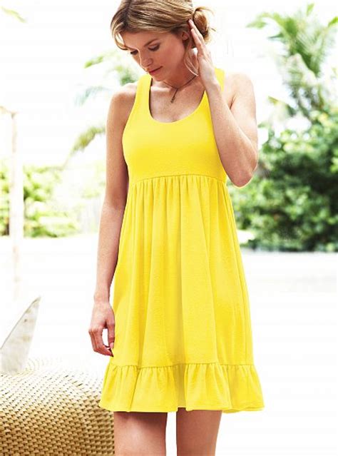 Yellow Summer Beach Dress She12 Girls Beauty Salon