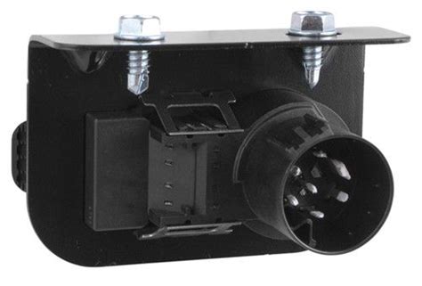7 And 4 Pole Trailer Connector Socket W Mounting Bracket Vehicle