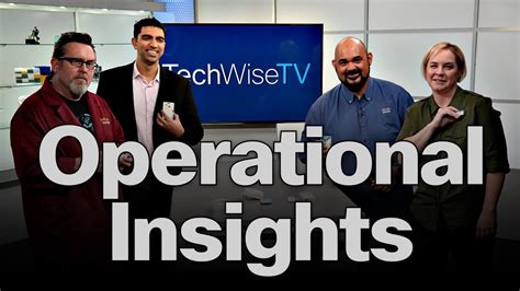 Cisco Operational Insights On Techwisetv Youtube