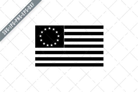 Betsy Ross Flag Graphic By Patrimonio · Creative Fabrica