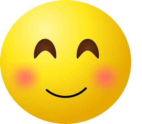 Red Cheeks Smiley Emoji Meaning Imagesee