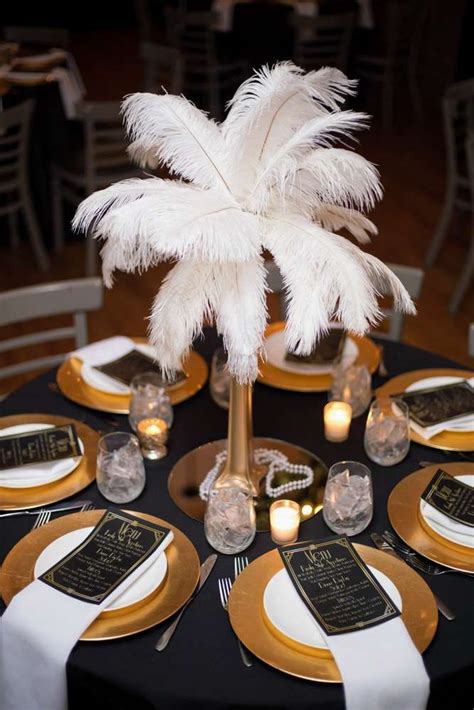 Take your party to another level by combining your 20's flapper and gangster theme with some classic hollywood party decorations. Roaring 20's Birthday Party Ideas | Photo 47 of 60 ...