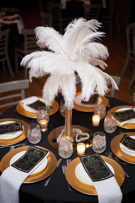 Your guests will love fancy gloves, inexpensive party beads, or fancy bulk boas. Roaring 20's Birthday Party Ideas | Photo 47 of 60 ...