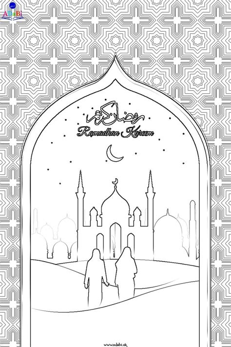 Free coloring sheets to print and download. Colouring pages - ADaBi Islamic books & gifts for kids ...