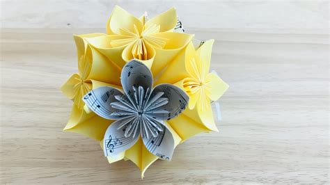 Elegant Seashell Origami Kusudama Flower Ball Origami Paper And Party