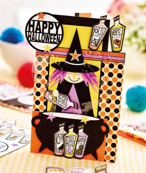 Halloween Party Papercrafts With Templates Free Card Making Downloads