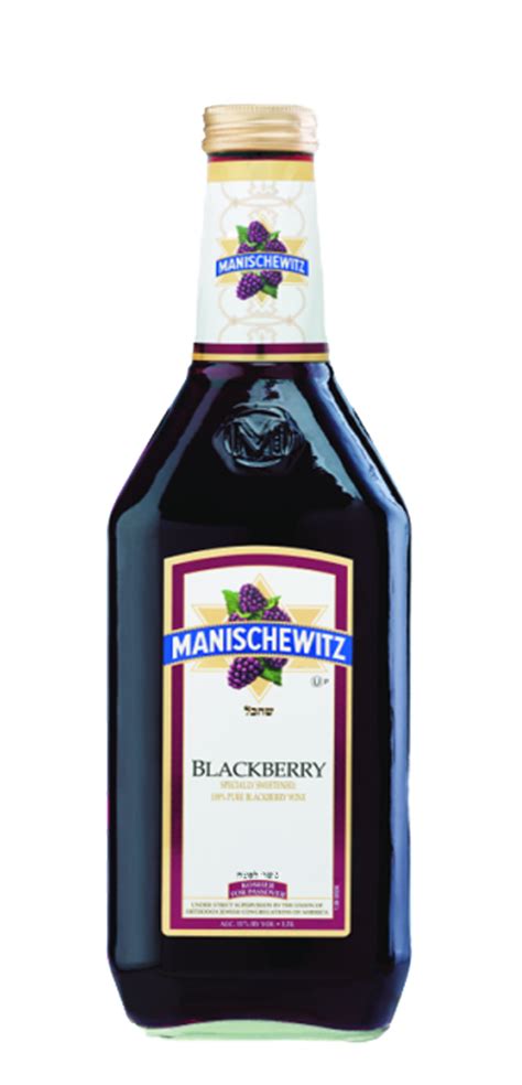 manischewitz blackberry 750ml luekens wine and spirits
