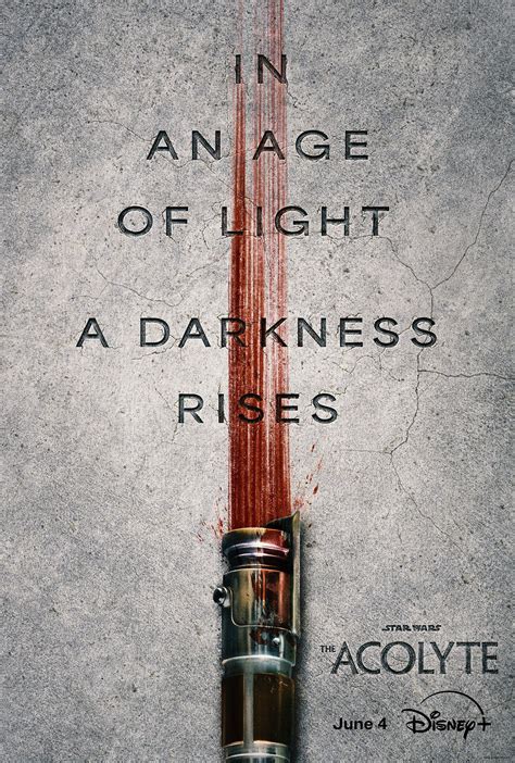 Star Wars The Acolyte Release Date And First Poster Revealed First