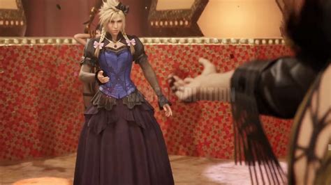 Final Fantasy 7 Remake Get Different Dresses Dressed To The Nines